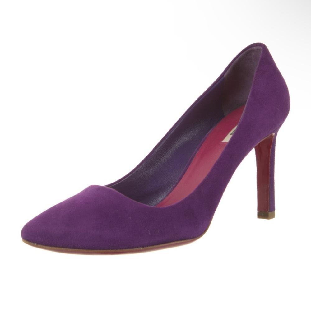 Miu Miu Purple Suede Pumps Size 38